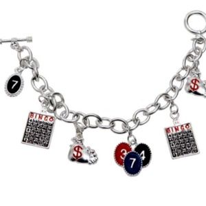 Bingo Charm Toggle Bracelet